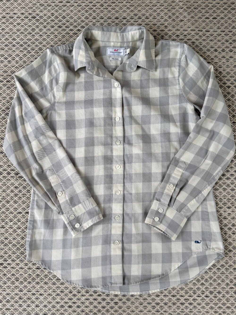 Vineyard Vines Relaxed Flannel Size 0
